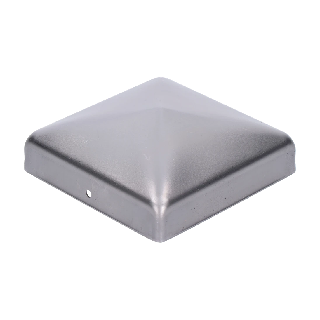 Strieška lisovaná plechová 100 x 100 x 1 mm, bez úpravy