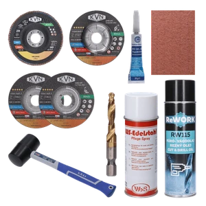 Rozšířená montážní sada pro nerezové zábradlí - slide 1