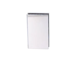 Držiak medzi stenu a sklo, sklo 8 - 10 mm, leštená AISI 304 - slide 2