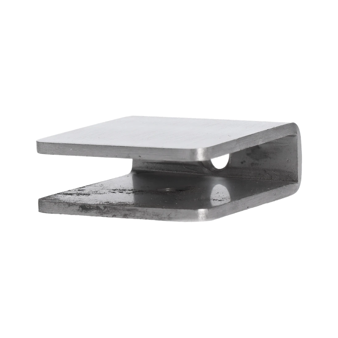 Držiak police pre sklo 8 - 10 mm, brúsená nerez AISI 304