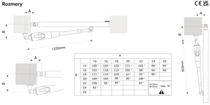 LiftMaster pohon pro křídlovou bránu do 5.5m - slide 1