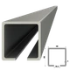 C profil 80x80x5mm pozinkovaný, dĺžka 4m