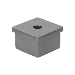 Ukončenie na jokel 40 x 40 mm, brúsená nerez AISI 304