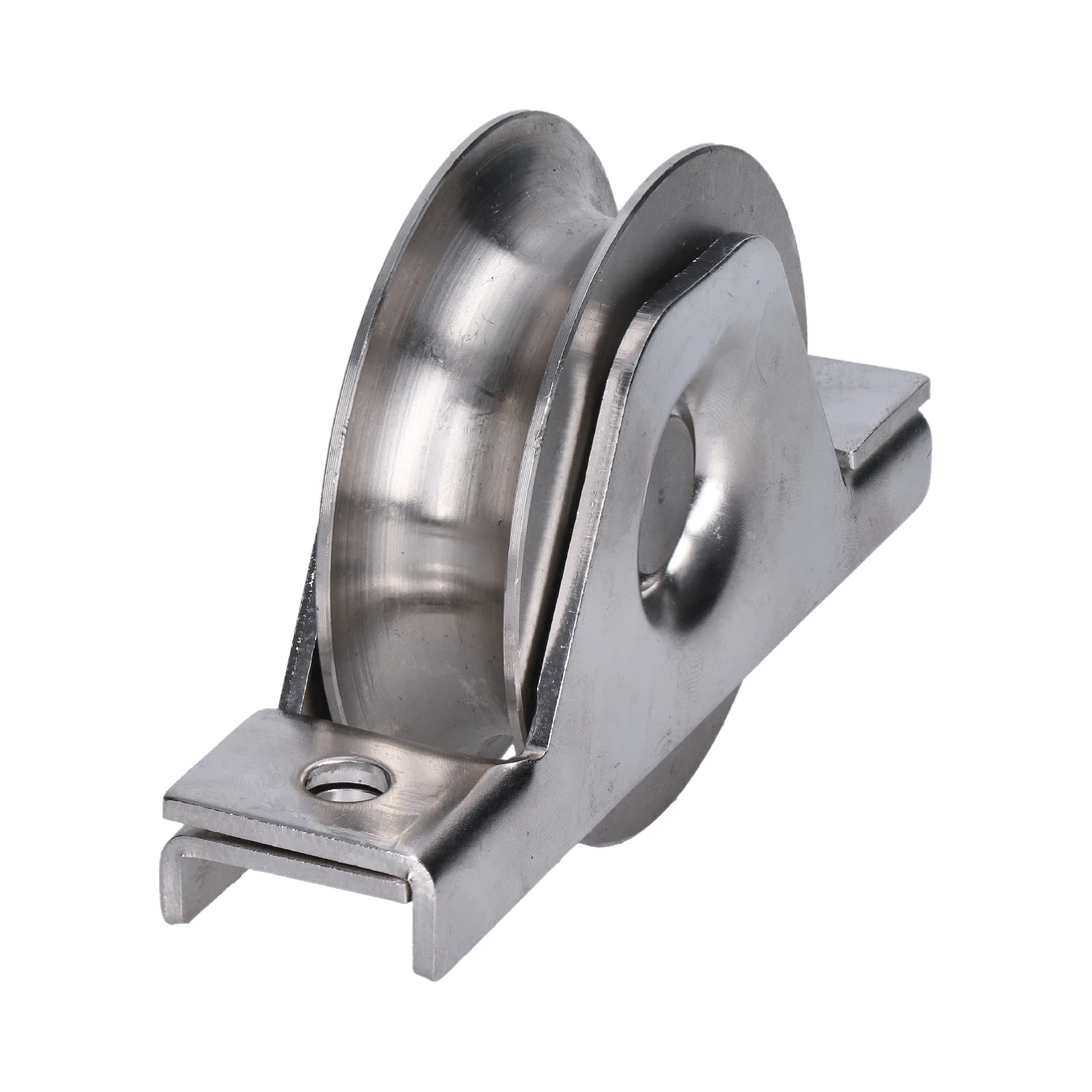 Vodiaca kladka ø 78 mm pre zapustenie do jokla, AISI 304