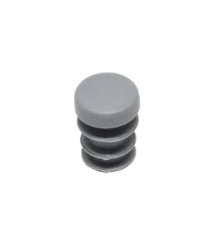 Vnútorná krytka Guľatá ø 12 mm plastová, šedá - slide 0