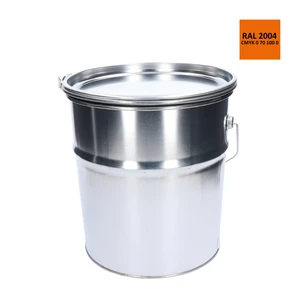 Barva antikorozní polomatná na zinek 10 kg - oranžová pravá - slide 1