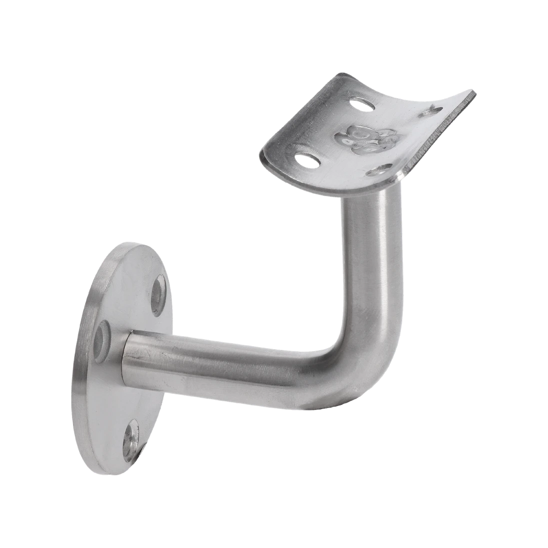 Držiak madla ø 42,4 mm na stenu, brúsená nerez AISI 304