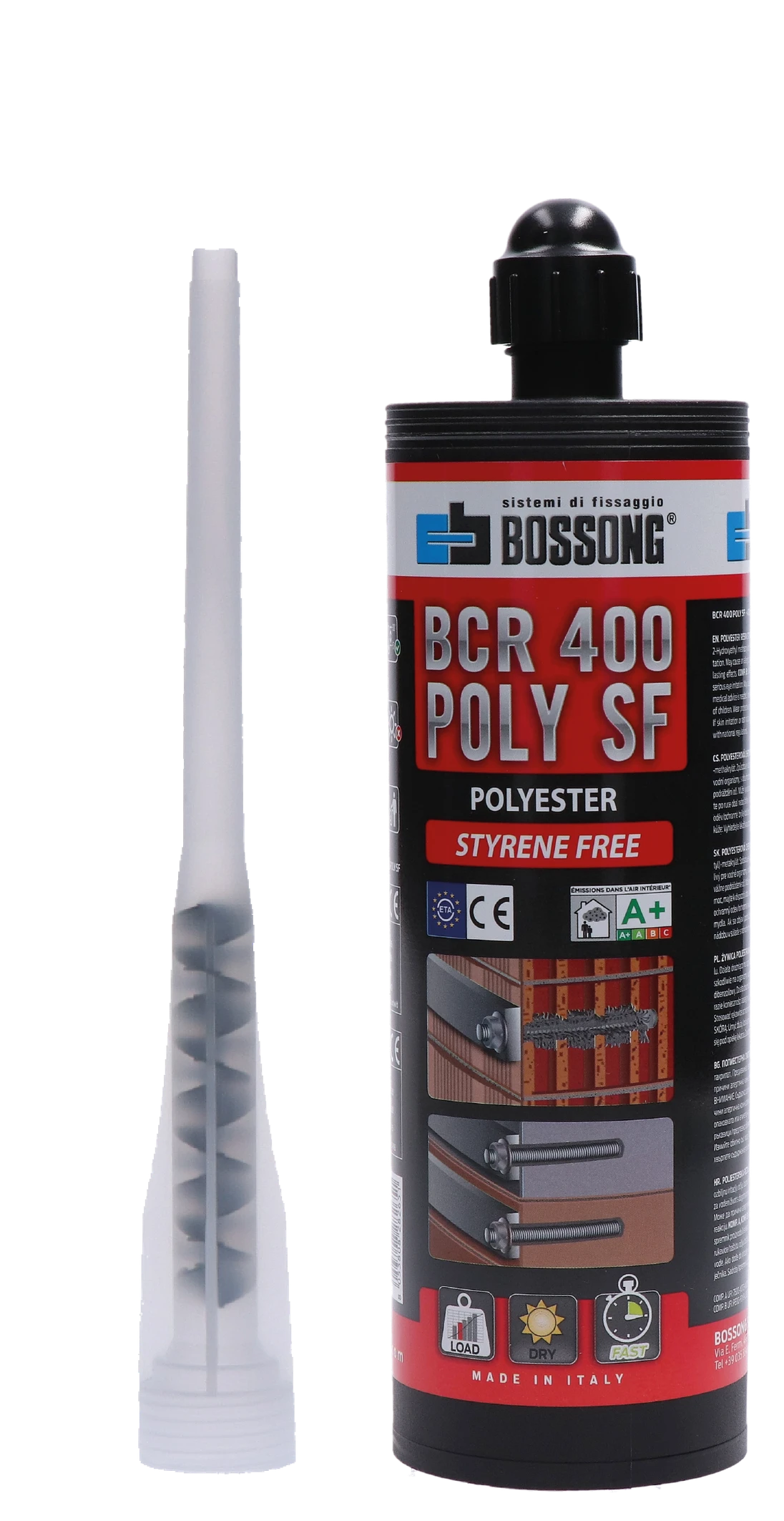 Chemické kotvení 400 ml, polyesterové, bez styrenu