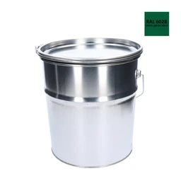 Barva antikorozní polomatná na zinek 10 kg borovicovo-zelená