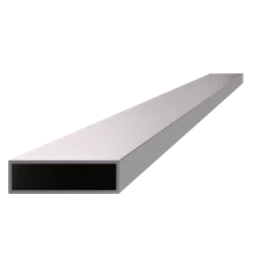 Profil uzavřený 50x15x1,5 mm, broušená nerez K320 / AISI304