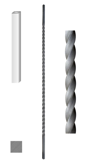 Tyč 12 x 12 x 1000 mm - slide 1