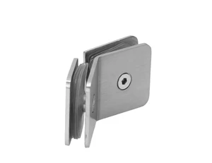 Svorka skla medzi sklá 135°, sklo 8 - 10 mm, AISI 304 - slide 1