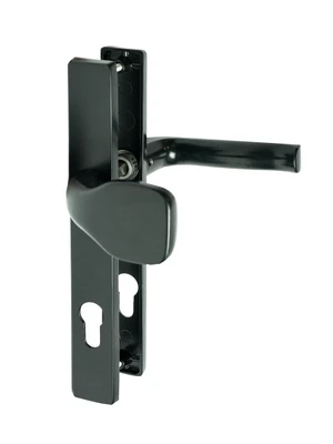 Kľučka s pevnou guľou, rozteč 72 mm, úprava RAL 9005 - slide 0