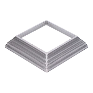 Krytka, plech, 122 x 122 x 29 mm, diera 82 x 82 mm, výlisok - slide 0