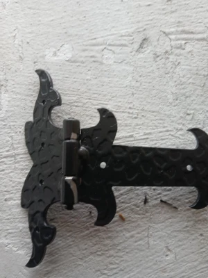 DOPREDAJ Kovanie ozdobné, 131 x 232 x 3 mm, RAL9005 matná - slide 1