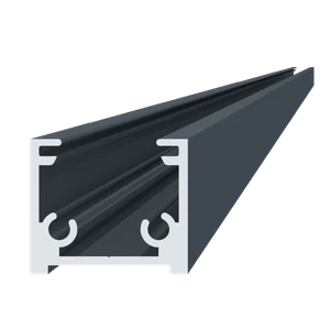 Montážny profil 35 x 30 x 6000 mm, štruktúra RAL 7016 - slide 0