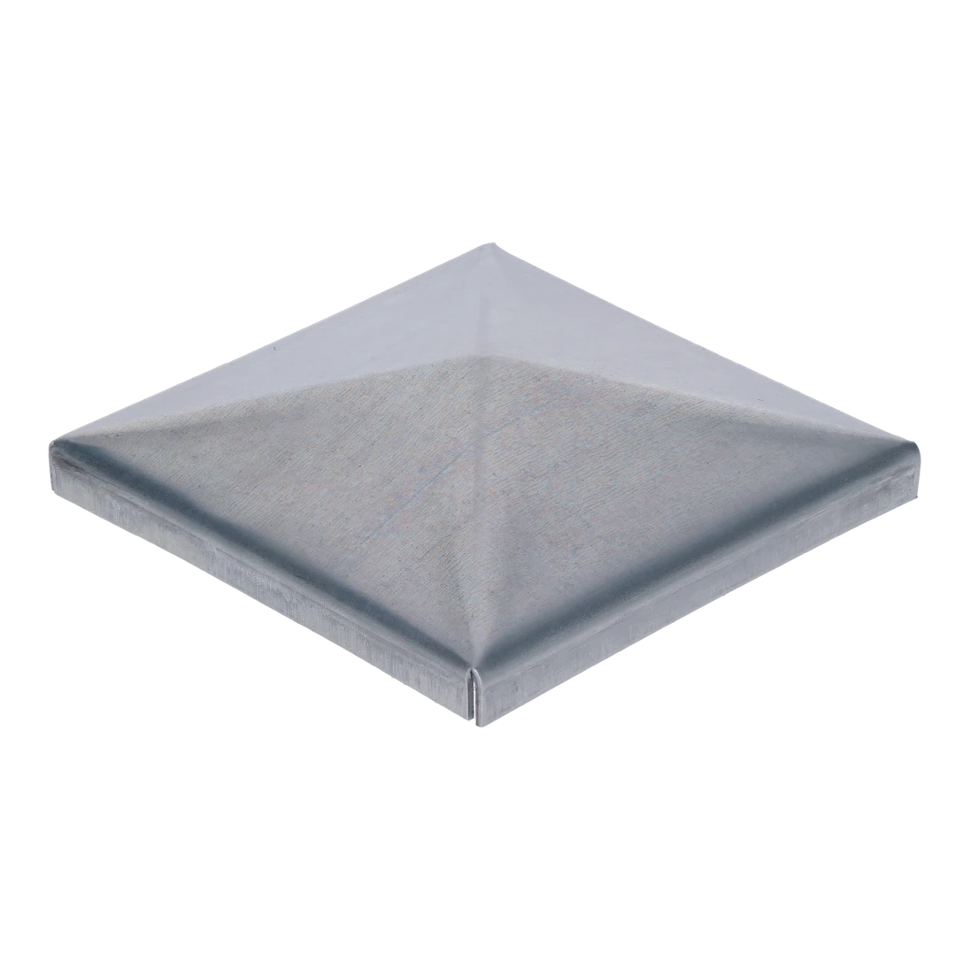 Stříška na sloupek  pozinkovaná 120x120x1,5 mm