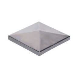 Plechové stříšky 80 x 80 mm, tloušťka 0,8 - 1,5 mm