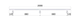 Madlo 40x40mm, L-2000mm, broušená nerez AISI304
