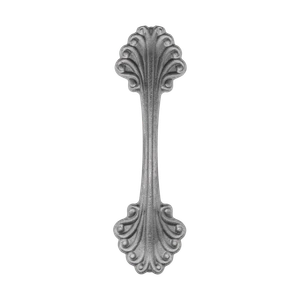 Úchyt kovaný 240 x 70 mm, odsadenie 32 mm - slide 2