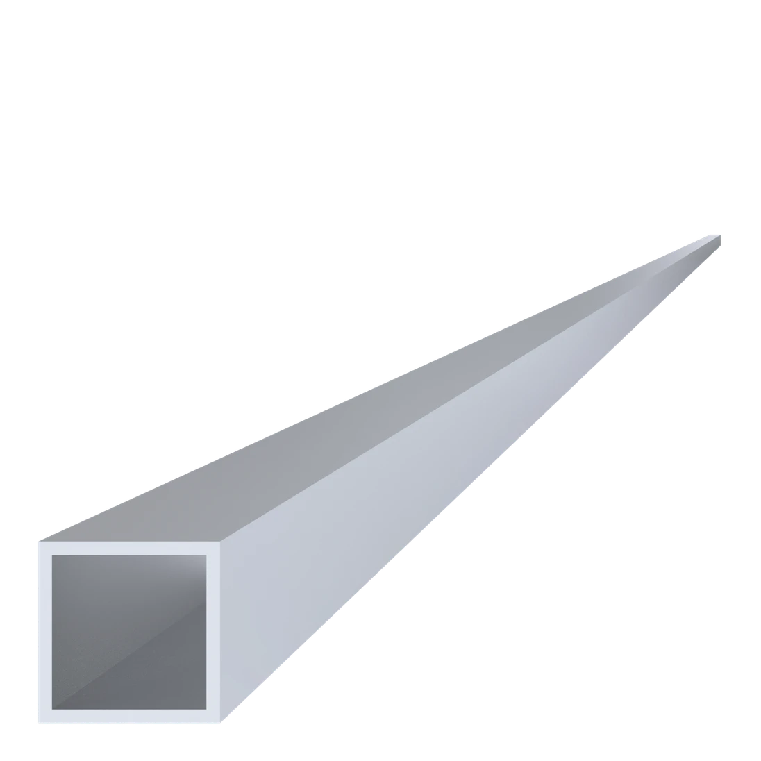 Jekl 40x40x3mm, L-6000mm, hliník bez povrchové úpravy