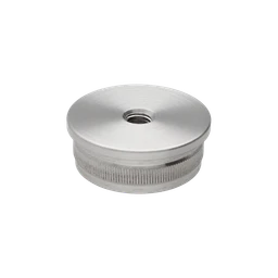 Spodek držáku madla na trubku ø42.4mm, broušená AISI304