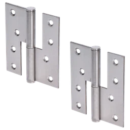 Pánty (P), nosnosť 80 kg, brúsená nerez AISI 304