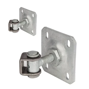 Záves M20 s platňou 100 x 100 mm, 90°, nastaviteľný 1D - slide 0