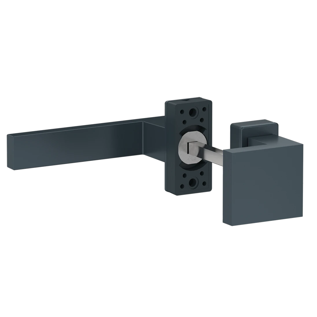 Hliníková sada klika/koule, RAL7016 matná