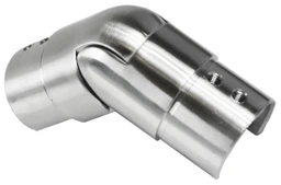 Přechod nastavitelný ø 42,4 mm, lepený spoj, AISI 304