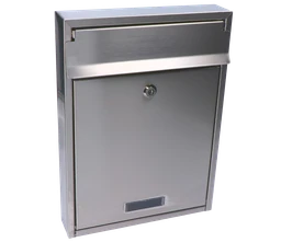 DOPREDAJ schránka poštová, max. formát C4, brúsená AISI 304