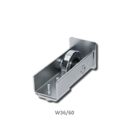 Náběhové kolečko samonosné brány pro profil 60 x 60 x 4 mm