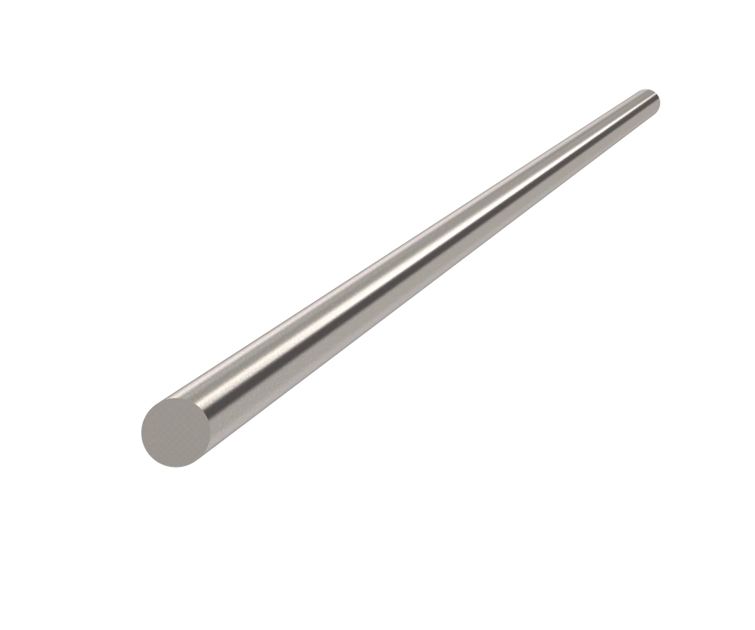 Tyč ø 6 x 3000 mm, kartáčovaná nerez AISI 304