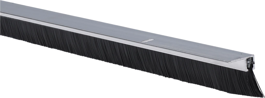 Tesniaca lišta s kefou 16 x 1000 mm, dĺžka vlasu 14 mm