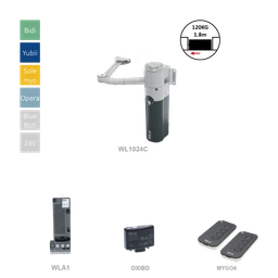 Sada pro jednokřídlovou bránu do 1,8m/křídlo
