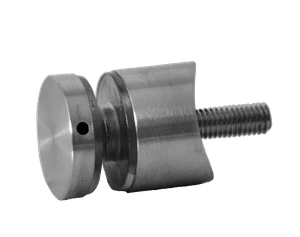 Svorka bodová, na ø 42,4 mm, sklo 6 - 12 mm, AISI 304 - slide 0