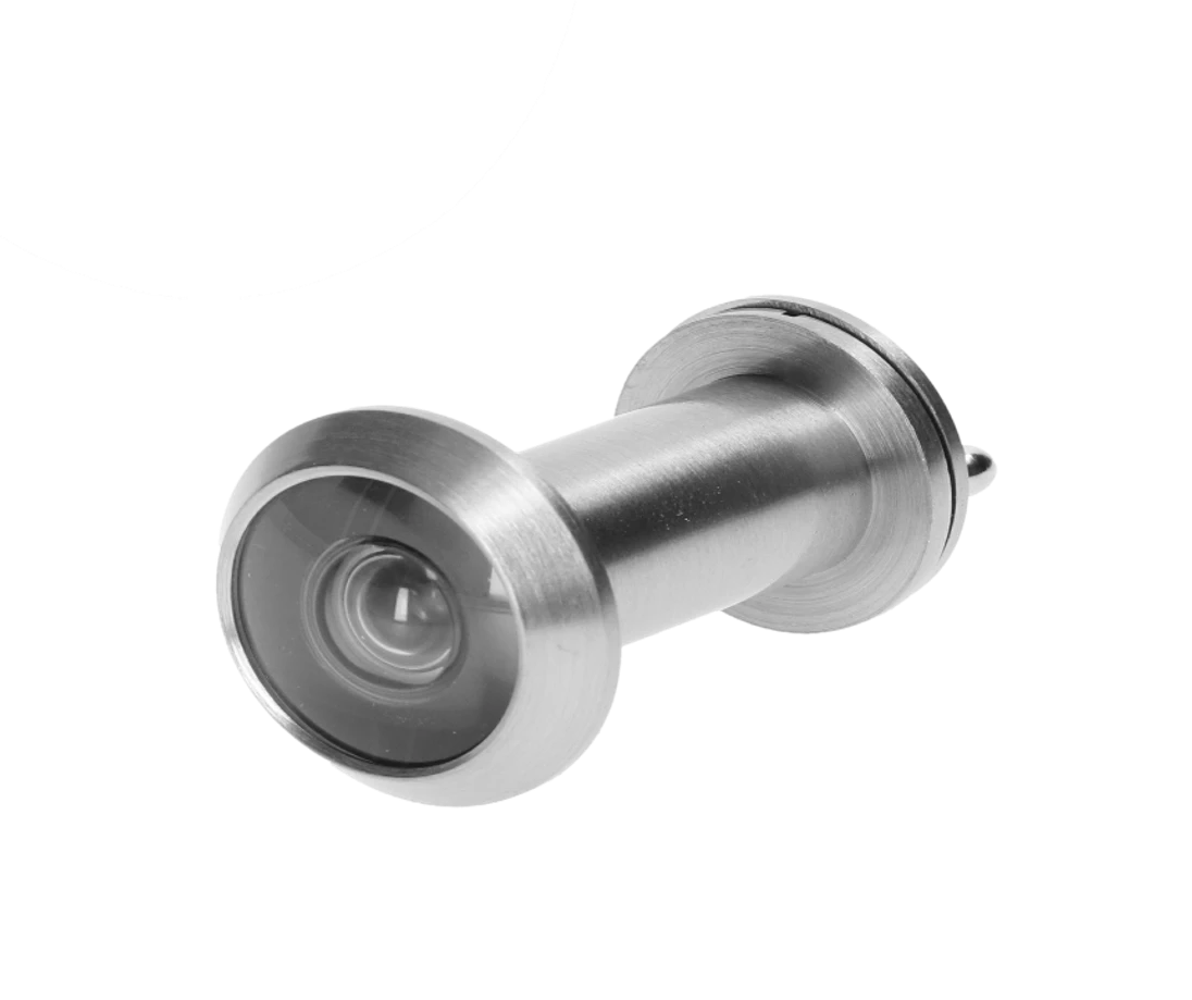 Dveřní kukátko, ø30 mm, 160°, broušená nerez AISI304