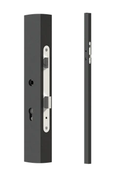 Profil 60 x 40 x 1,5 x 1500 mm so zapusteným zámkom