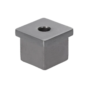 Ukončenie na jokel 30 x 30 mm, brúsená nerez AISI 304 - slide 0