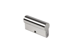 LOCINOX® slepá cylindrická vložka EURO 54mm, niklová, šroub M5x65mm