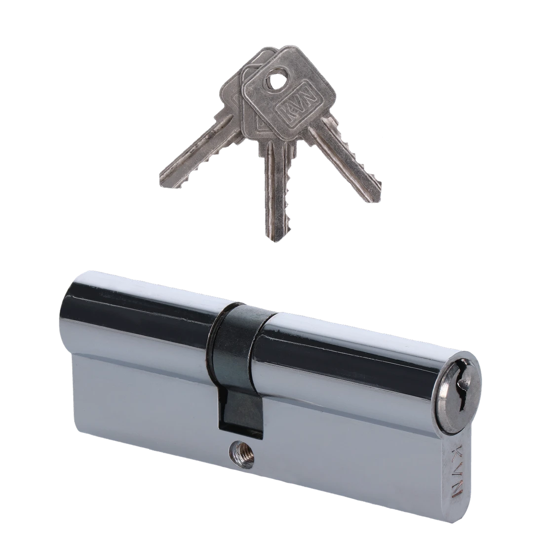 Cylindrická vložka EURO 40/45 mm, niklová, 3 kľúče