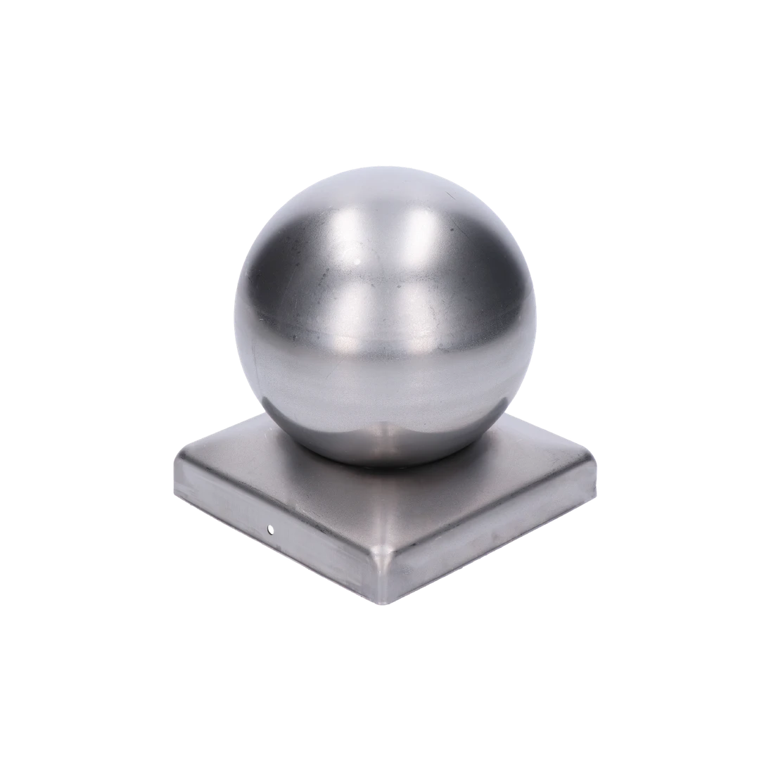 Stříška na sloupek-kulatá Základna 50 x 50 mm, koule 50 mm