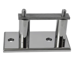 Úchyt pro boční kotvení sloupu ø 42,4 mm, leštěná AISI 304