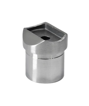 Držiak na trubku ø 33,7 mm pre madlo ø 42,4 mm, AISI 304 - slide 0