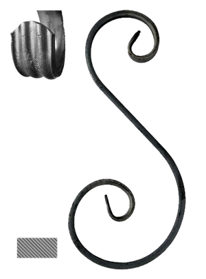 Esko 250 x 115 x 70 mm, 12 x 6 mm, široké rozkutie - slide 0