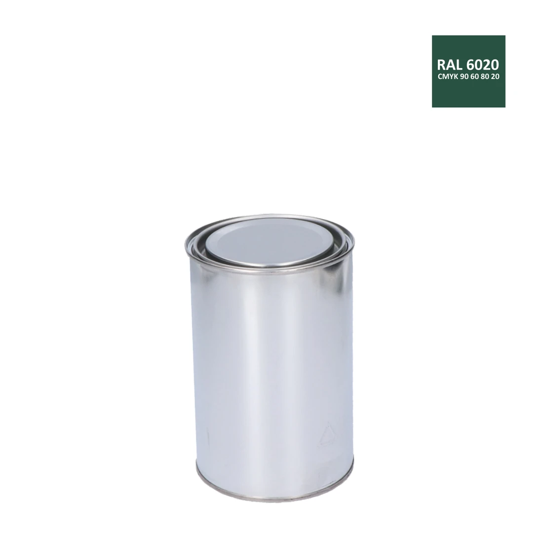 Farba antikorózna polomatná na zinok 1 kg chrómová zelená