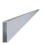 Hliníkový jekl 80 x 20 x 2 x 6000 mm, bez úpravy