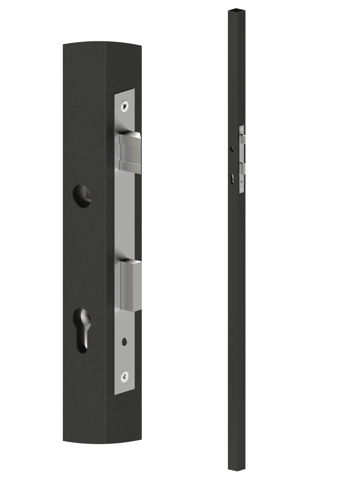 Profil 40 x 40 x 1,5 x 1500 mm so zámkom, rozteč 90 mm