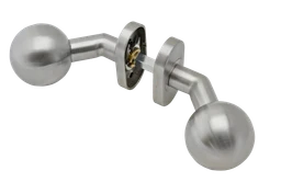 Guľa s oválnou rozetou, otočná, brúsená AISI 304