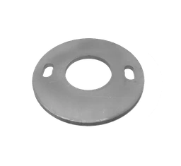 Kotvicí plotna ø 80 mm na trubku ø 33,7 mm, AISI 304